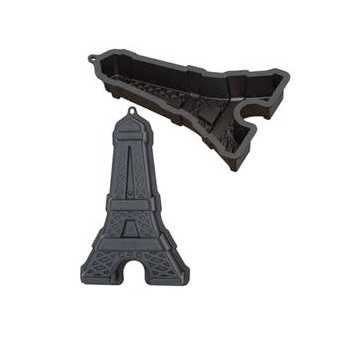 De Buyer 1989 De Buyer MOUL'FLEX Silicone Mold : the French Eiffel Tower 10-3/8''x6-1/4'' De Buyer Flexible Molds