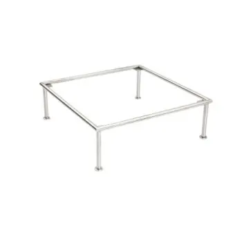 DW Haber Square Riser 12 in x 12 in x 4 in Stainless Steel