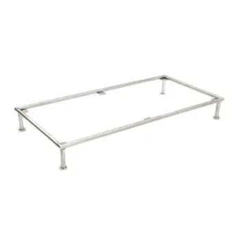 DW Haber Rectangle Riser 24 in x 11 in x 3 in Stainless Steel
