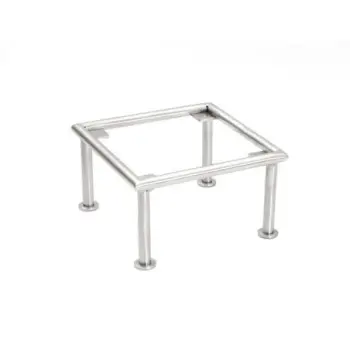 DW Haber Square Riser 6 in x 6 in x 4 in Stainless Steel