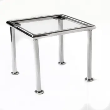 DW Haber Square Riser 6 in x 6 in x 6 in Stainless Steel