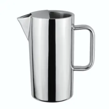 DW Haber Water Pitcher Tower insulated with Ice Guard (1 1/2 qt) Stainless Steel