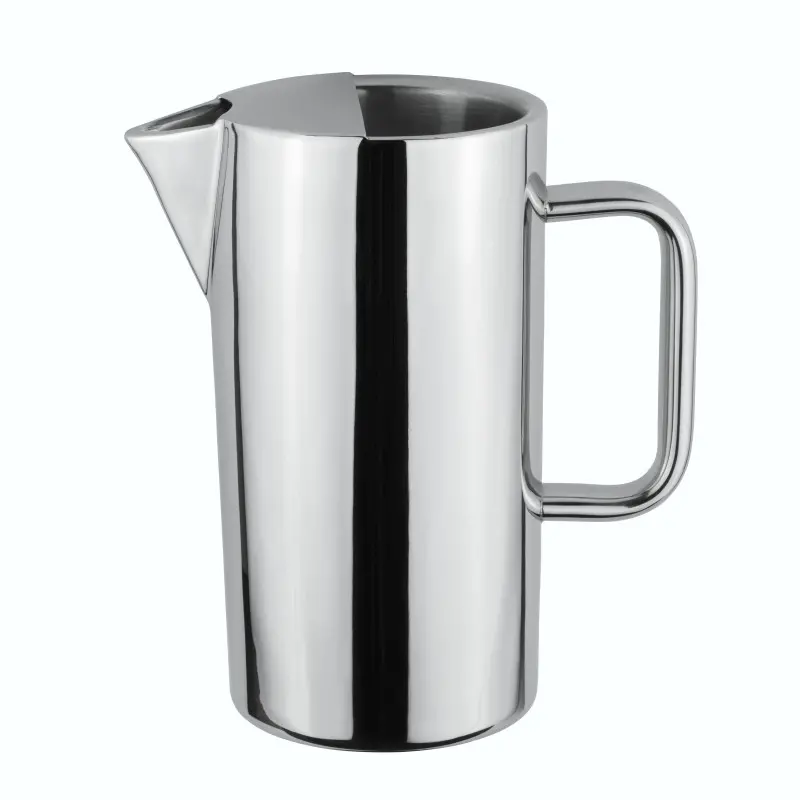 DW Haber Water Pitcher Tower insulated with Ice Guard (1 1/2 qt) Stainless Steel