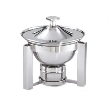 DW Haber Chafer Tower 1 qt Round Stainless Steel