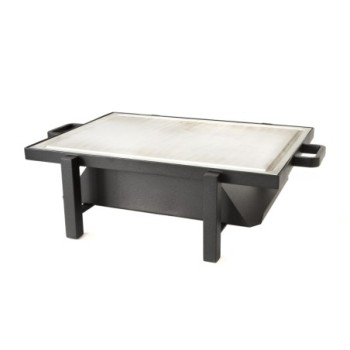 DW Haber Heater Stand Tower with Aluminum 20 in L x 14 in H Black