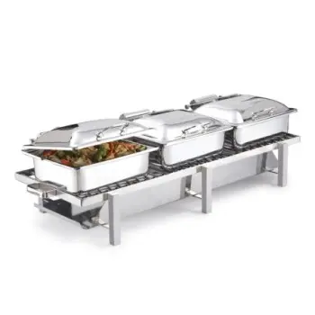 DW Haber Heater Stand Tower with Grill 40 in L x 14 in H Stainless Steel