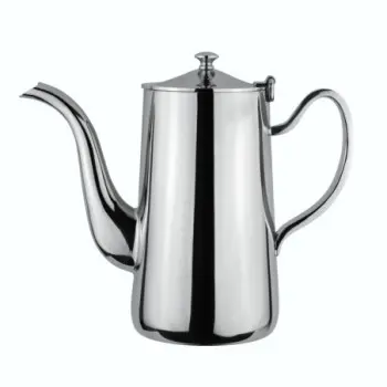 DW Haber Coffee Pot Tradition with Large Spout (2 qt) Stainless Steel