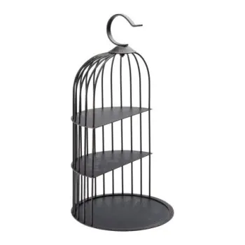 Utopia HW/Buffet Birdcage Presentation Stand 17 in H Vintage Copper
