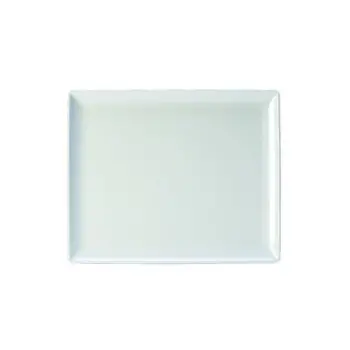 Creations Melamine Gastronorm Rectangle 12 3/4 in x 10 1/2 in White - Set of 12