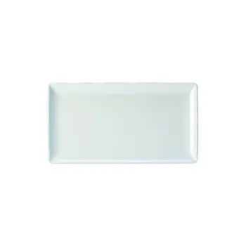 Creations Melamine Gastronorm Rectangle 12 3/4 in x 7 in White - Set of 12