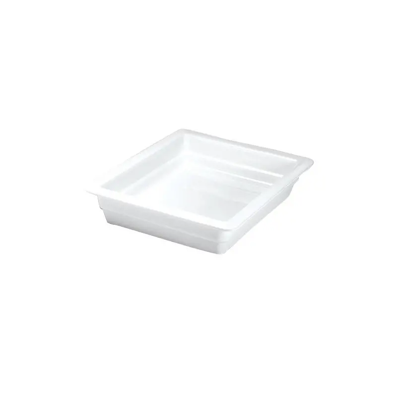 Hall China Half Size Pan 12 3/4 in x 10 3/8 in x 2 1/2 in (2 3/4 qt) Bright White Hall China Half Size Pan 12 3/4 in x 10 3/8 in x 2 1/2 in (2 3/4 qt) Bright White