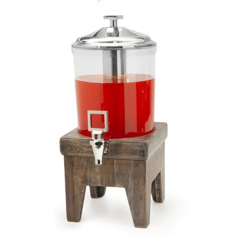 DW Haber Juicer Wood Base 7 1/2 qt Polycarbonate Body No Knob 11 in x 11 in x 21 in Ash Grey DW Haber Juicer Wood Base 7 1/2 qt Polycarbonate Body No Knob 11 in x 11 in x 21 in Ash Grey