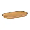 Porline Highlight Cinnamon Collection Oval Platter 28 cm - Set of 12