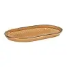 Porline Highlight Cinnamon Collection Sun Oval Platter 28 cm - Set of 12