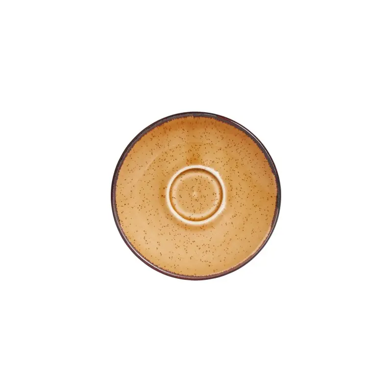 Porline Highlight Cinnamon Collection Saucer For Espresso Cup 12 cm - Set of 48