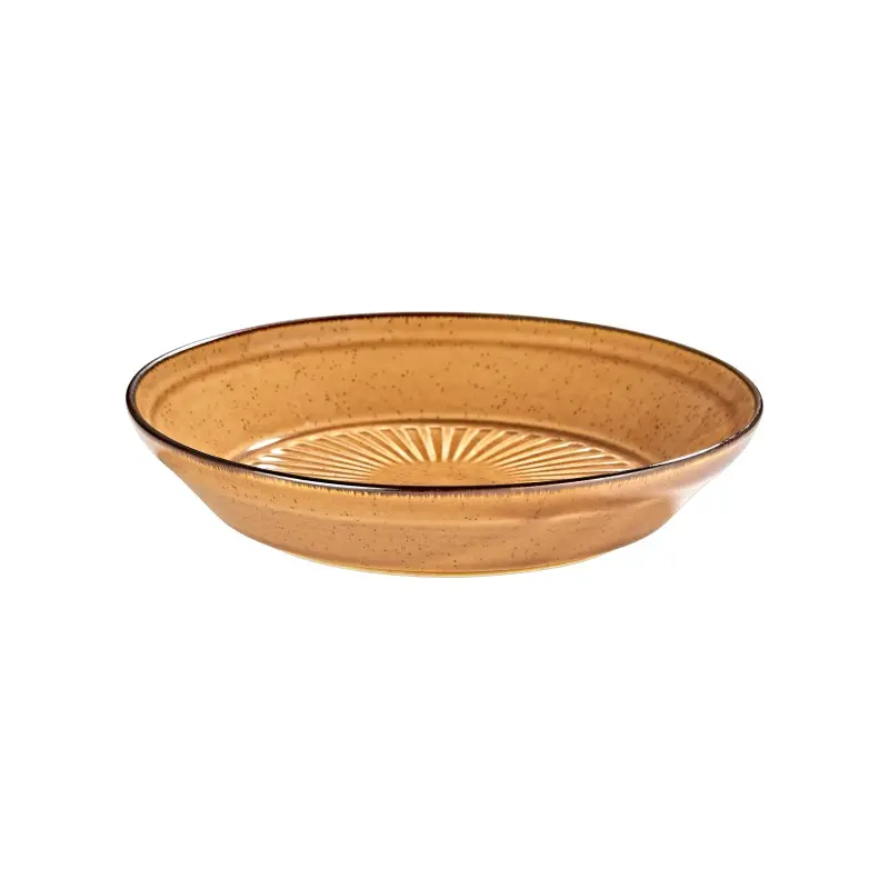 Porline Highlight Cinnamon Collection Sun Deep Plate 24 cm - Set of 6 Porline Highlight Cinnamon Collection Sun Deep Plate 24 cm - Set of 6