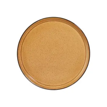 Porline Highlight Cinnamon Collection Flat Plate 28 cm - Set of 6