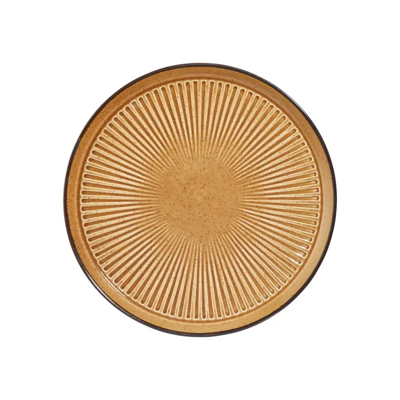 Porline Highlight Cinnamon Collection Sun Flat Plate 21 cm - Set of 12 Porline Highlight Cinnamon Collection Sun Flat Plate 21 cm - Set of 12