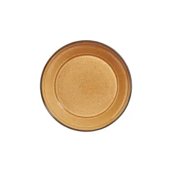 Porline Highlight Cinnamon Collection Deep Plate 19 cm - Set of 12