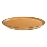 Porline Highlight Cinnamon Collection Flat Plate 21 cm - Set of 12