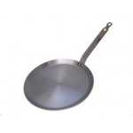 De Buyer 5615.26A De Buyer Round Iron Crepe Pan Mineral B Element- Ø 10 1/4'' Mineral B Element Cookware