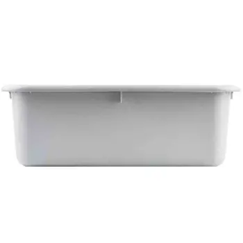 Tablecraft Tote Box 6 Gallon 21.5"x15.75"x7" - Polyethylene (High Density Copolymer) - NSF - Set of 12