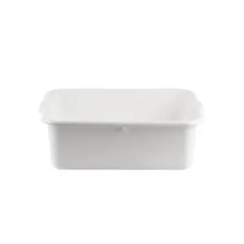 Tablecraft Tote Box 6 Gallon 21.5"x15.75"x7" - Polyethylene (High Density Copolymer) - NSF - Set of 12