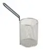 Tablecraft Round Pasta Basket 4.5"x4.5"x6" - Stainless Steel (18/8) - 4.5" dia x 6" - 5" Handle - Set of 2