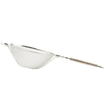Tablecraft Strainer 22.75"x10.25"x6.5" - Tin Plated (Over Iron)