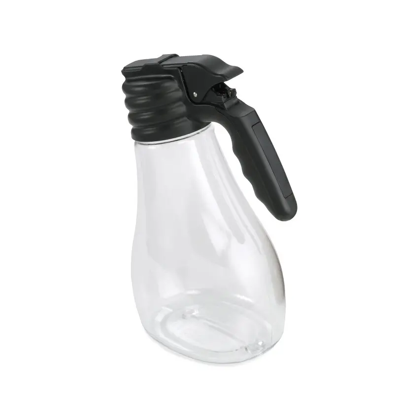 Tablecraft NSF Option Salad Dressing Dispenser 48 Oz. 6.5"x4.375"x9.625" - Copolyester - NSF - Set of 6