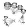 Tablecraft Baker's Dozen Measuring Set 8"x2.75"x11.5" - Stainless Steel (202) Includes H723 - H725 - H722A