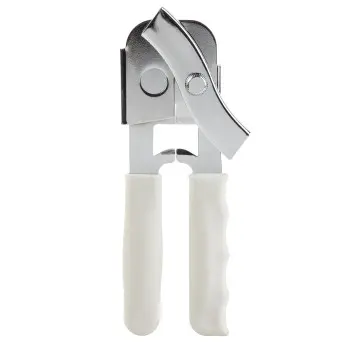 Tablecraft Commercial Can Opener White 3.75"x1.875"x7.25" - Chrome Plated (Over Steel)