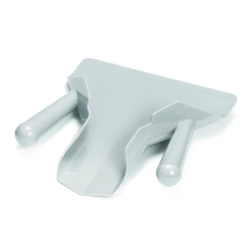 Tablecraft Dual Handle French Fry Scoop Gray 8.125"x9.125"x2" - Polypropylene (PP) - NSF Tablecraft Dual Handle French Fry Scoop Gray 8.125"x9.125"x2" - Polypropylene (PP) - NSF
