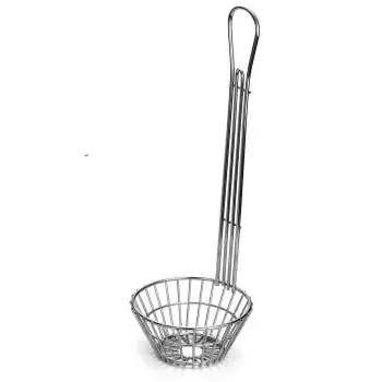 Tablecraft Shell Basket 15"x5.25"x5" - Chrome Plated (Over Steel)