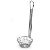 Tablecraft Shell Basket 15"x5.25"x5" - Chrome Plated (Over Steel)