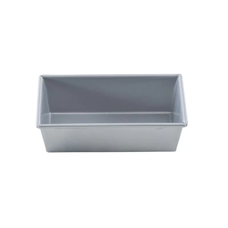 Aluminized Steel Loaf Bread Pan 9.5"x5"x2.75" - Inside Dim. 9 x 4.5 x 2.75" - Non-Stick Silicone Glaze Aluminized Steel Loaf Bread Pan 9.5"x5"x2.75" - Inside Dim. 9 x 4.5 x 2.75" - Non-Stick Silicone Glaze