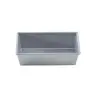 Aluminized Steel Loaf Bread Pan 9.5"x5"x2.75" - Inside Dim. 9 x 4.5 x 2.75" - Non-Stick Silicone Glaze