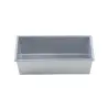 Aluminized Steel Loaf Bread Pan 10.5"x5.5"x2.75" - Inside Dim. 10 x 5 x 2.75" - Non-Stick Silicone Glaze