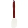 Tablecraft High Heat Spatula Red 10.375"x2.089"x.5" - Silicone - NSF