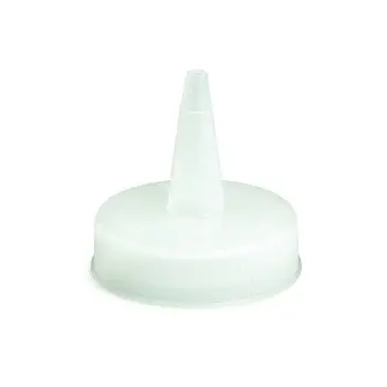 Tablecraft Replacement Top Natural 1.688"x1.688"x1.688" - Polypropylene (PPC) 38mm - Standard Cone-Tip Top - Set of 12