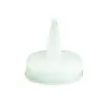 Tablecraft Replacement Top Natural 1.688"x1.688"x1.688" - Polypropylene (PPC) 38mm - Standard Cone-Tip Top - Set of 12