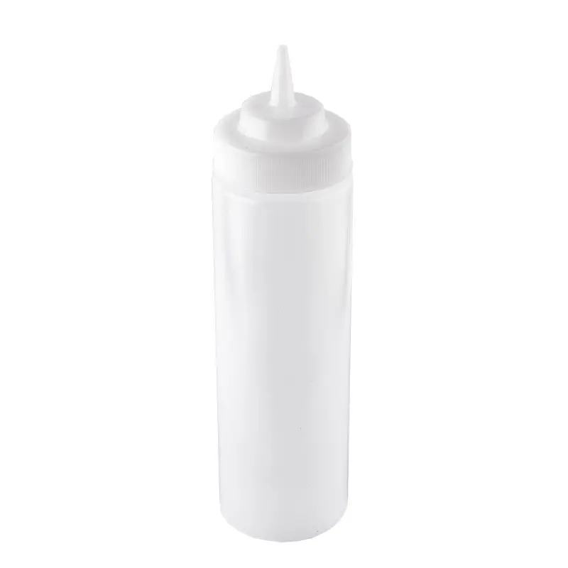 Tablecraft Squeeze Bottle 24 Oz. 2.75"x2.75"x10.25" - Polyethylene (LDPE) 63mm - Standard TipTop - NSF - Set of 12 Tablecraft Squeeze Bottle 24 Oz. 2.75"x2.75"x10.25" - Polyethylene (LDPE) 63mm - Standard TipTop - NSF - Set of 12