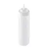 Tablecraft Widemouth Squeeze Bottle 24 Oz. - Polypropylene (PPC) 63mm - Standard TipTop - Pack of 6 - NSF - Set of 8