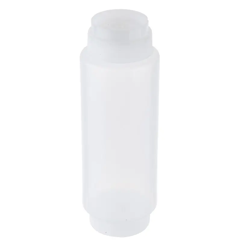 Tablecraft InvertaTop Squeeze Bottle 32 Oz. Clear 3.25"x3.25"x9.75" - Polyethylene (LDPE) - NSF - Set of 12 Tablecraft InvertaTop Squeeze Bottle 32 Oz. Clear 3.25"x3.25"x9.75" - Polyethylene (LDPE) - NSF - Set of 12