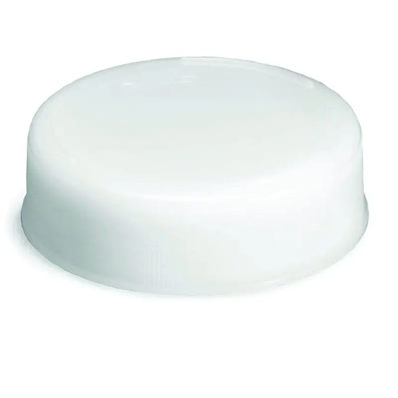 Tablecraft InvertaTop End Cap White 2.75"x2.75"x.875" - Polyethylene (HDPE) 53mm - Valvetop - NSF - Set of 12