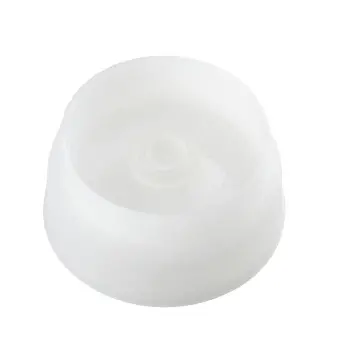 Tablecraft InvertaTop Top Clear 2.75"x2.75"x1.3125" - Polyethylene (HDPE) 63mm - ValveTop - NSF - Set of 12