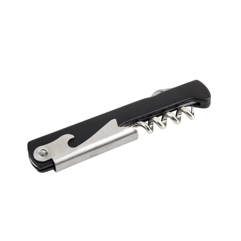 Tablecraft Waiter's Corkscrew 4.4375"x.875"x.375" - Acrylonitrile Butadiene Styrene (ABS) Includes Foil Cutter