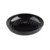 Tablecraft Round Ashtray With Safety Island Black 7"x7"x1.375" - Bakelite (Phenolic Molding Compound) - Set of 72