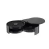 Tablecraft Glass Rimmer Black 6.25"x7.875"x2.875" - Styrene Acrylonitrile (SAN)