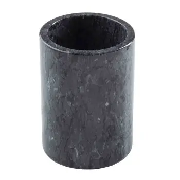 Tablecraft Wine Cooler Black 5"x5"x7" - Marble